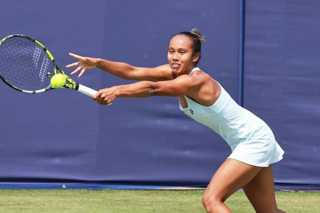 TENNIS - WTA, Tennis Damen Eastbourne International EASTBOURNE,ENGLAND,26.JUN.24 - TENNIS - WTA Tour, Eastbourne International. Image shows Leylah Fernandez (CAN).  GEPAxpictures xAlanxGrieves