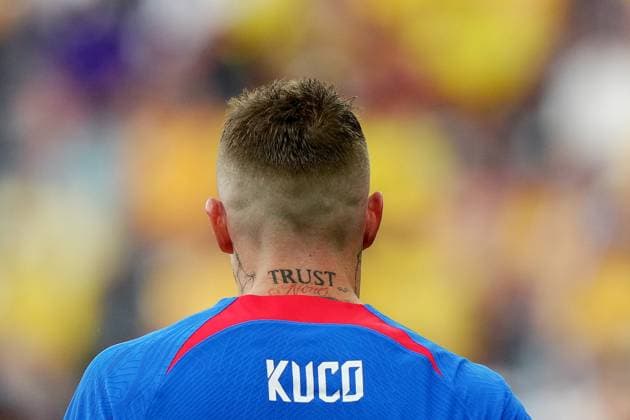Slovakia s Juraj Kucka during the Euro 2024 soccer match between Slovakia and Romania at the Frankfurt Arena , Frankfurt , Germany - Wednesday 26 June 2024. - Soccer .  Copyright: xSpada LaPressex