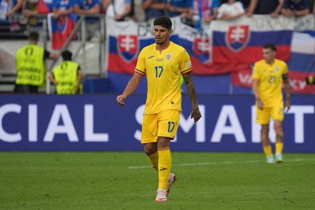 Florinel Coman Romania Romania, 17 Frankfurt 26 06 2024 Slovakia vs Romania, EURO2024 M33 Group E, EM Arena Frankfurt