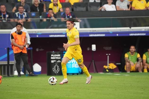 Ianis Hagi Romania Romania, 10 Frankfurt 26 06 2024 Slovakia vs Romania, EURO2024 M33 Group E, EM Arena Frankfurt