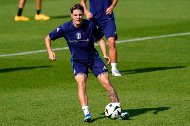 Italy& x2019;s Nicolo Fagioli during training session at the base camp in Iserlohn on June 26, 2024, UEFA EURO, EM, Europameisterschaft,Fussball 2024, Iserlohn, Germany - - Soccer .  Copyright: xFabioxFerrari LaPressex