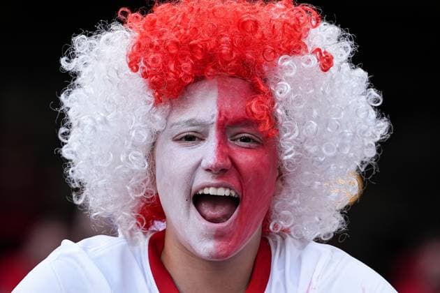 Hamburg, Germany, June 26th 2024: Fan of Turkiye during the UEFA EURO, EM, Europameisterschaft,Fussball 2024 Germany Group F match between Czechia and Turkiye at Volksparkstadion in Hamburg, Germany. (Daniela Porcelli SPP)  Copyright: xDanielaxPorcellix xSPPx spp-en-DaPoSp-20240626-DP100072