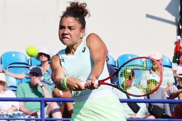 TENNIS - WTA, Tennis Damen Eastbourne International EASTBOURNE,ENGLAND,26.JUN.24 - TENNIS - WTA Tour, Eastbourne International. Image shows Jasmine Paolini (ITA).  GEPAxpictures xAlanxGrieves