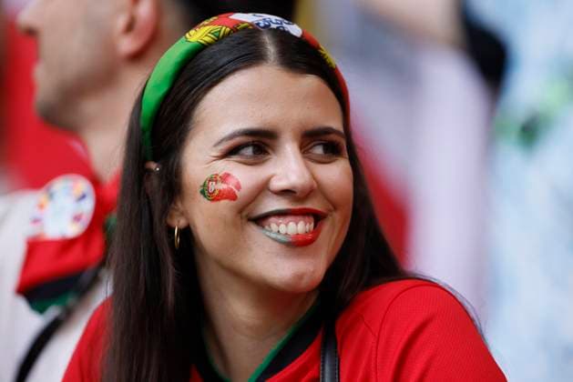 Georgia v Portugal: Group F - UEFA EURO, EM, Europameisterschaft,Fussball 2024 Portuguese fan before the UEFA EURO 2024 group stage match between Georgia and Portugal at Arena AufSchalke on June 26, 2024 in Gelsenkirchen, Germany. Gelsenkirchen Arena AufSchalke Germany Germany Copyright: xRichardxSellers Sportsphoto APLx 14042928