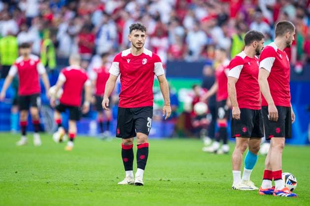 UEFA EURO 2024 Georgia Portugal 26 06 2024 Anzor Mekvabishvili Georgia, 20 UEFA EURO 2024 Georgia Portugal Arena AufSchalke, Gelsenkirchen, on 26 06 2024 Copyright: xBEAUTIFULxSPORTS Meuselx