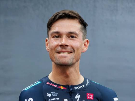 Primoz ROGLIC SLO, Team Red Bull BORA hansgrohe Cycling, Team presentation Red Bull BORA hansgrohe Presentation of the German cycling team Red Bull BORA hansgrohe for the Tour de France 2024, 26 06 2024, in Salzburg, Austria Source Copyright Credit Oryk HAIST xRADSPORTx