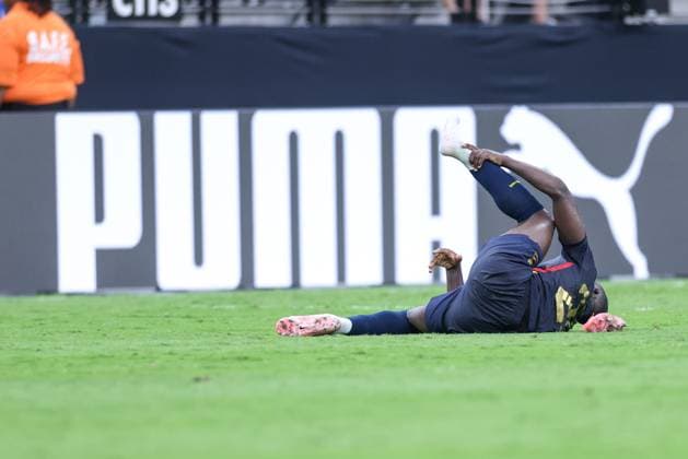 June 26, 2024, Las Vegas, Nevada, UNITED STATES: Moiso s Caicedo of Ecuador during a match against Jamaica in Group B of the Copa America at the .Allegiant Stadium in Las Vegas in the United States this Wednesday, June 26, 2024 Las Vegas UNITED STATES - ZUMAv122 20240626_aap_v122_087 Copyright: xWilliamxVolcovx