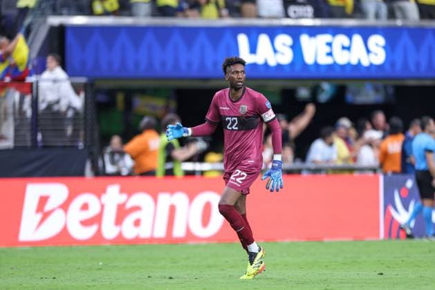 June 26, 2024, Las Vegas, Nevada, UNITED STATES: Alexander DomoÂ­nguez of Ecuador during a match against Jamaica in Group B of the Copa America at the .Allegiant Stadium in Las Vegas in the United States this Wednesday, June 26, 2024 Las Vegas UNITED STATES - ZUMAv122 20240626_aap_v122_096 Copyright: xWilliamxVolcovx