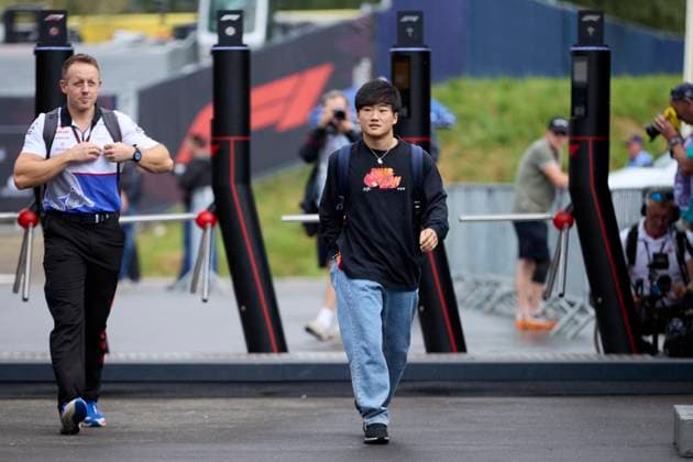 F1 Grand Prix of Austria - Previews Yuki Tsunoda of Japan and Visa Cash App RB Formula One Team arrives in the Paddock during previews ahead the F1 Grand Prix of Austria at Red Bull Ring on June 27, 2024, in Spielberg, Austria. Spielberg Red Bull Ring Spielberg Austria RL_GPF1AT24_00036 Copyright: xRicardoxLarreinax