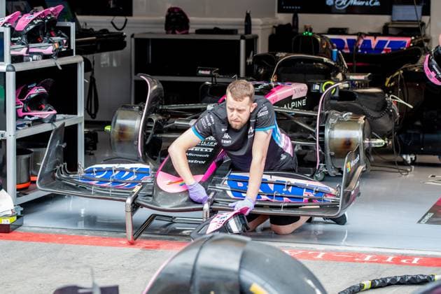 Formula 1 GP Austria Austria Thursday, 27 06 2024 BWT Alpine F1 Team Formula 1 GP Austria Austria Thursday, 27 06 2024 Copyright: xBEAUTIFULxSPORTS Erlhofx