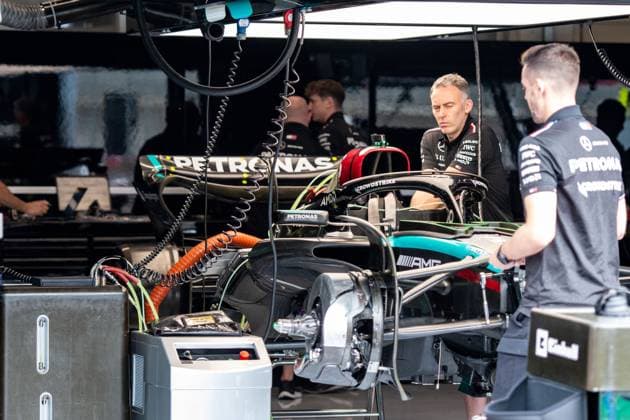 Formula 1 GP Austria Austria Thursday, 27 06 2024 Mercedes AMG Petronas F1 Team Formula 1 GP Austria Austria Thursday, 27 06 2024 Copyright: xBEAUTIFULxSPORTS Erlhofx