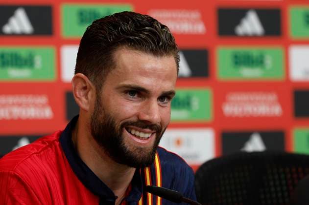 Spain s soccer team player Nacho attends a press conference, PK, Pressekonferenz following a training session of the team ahead of their upcoming Euro2024 match against Georgia, in Donaueschingen, Germany, 27 June 2024. Training session of Spain !ACHTUNG: NUR REDAKTIONELLE NUTZUNG!  Copyright: xJ.J.xGuillénx GRAF8306 20240627-55013991311_1