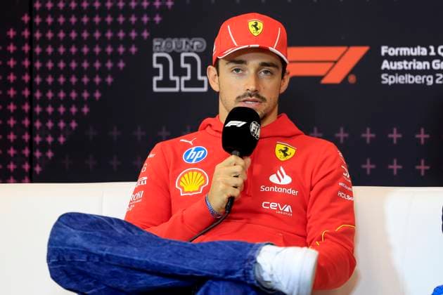 FORMULA 1 - GP of Austria 2024 SPIELBERG,AUSTRIA,27.JUN.24 - MOTORSPORTS, FORMULA 1 - Grand Prix of Austria, Red Bull Ring, preview. Image shows Charles Leclerc (MON Ferrari).  GEPAxpictures xMarioxBuehner-Weinrauch