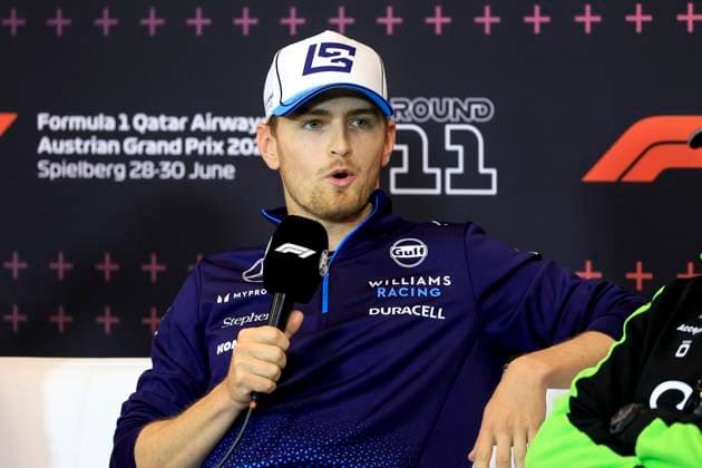 FORMULA 1 - GP of Austria 2024 SPIELBERG,AUSTRIA,27.JUN.24 - MOTORSPORTS, FORMULA 1 - Grand Prix of Austria, Red Bull Ring, preview. Image shows Logan Sargeant (USA Williams).  GEPAxpictures xMarioxBuehner-Weinrauch