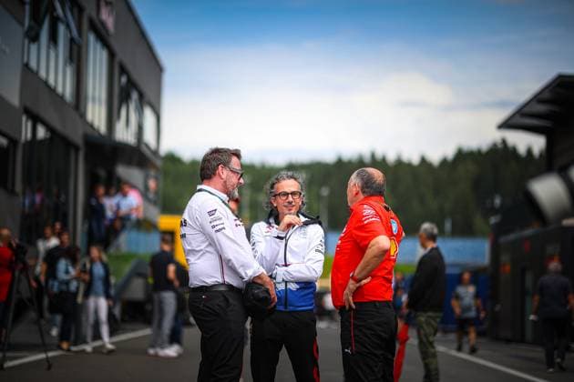Spielberg Knittelfeld: Laurent Mekies, Team Principal at Visa Cash App, Racing Bulls F1 during the Austrian GP, Spielberg 27-30 June 2024, Formula 1 World Championship, WM, Weltmeisterschaft 2024. Red Bull Ring detail inside the main building Formula 1 World championship 2024 Austrian GP, Spielberg 27-30 June 2024  - ZUMAp169 20240627_zsa_p169_124 Copyright: xFedericoxBasilex