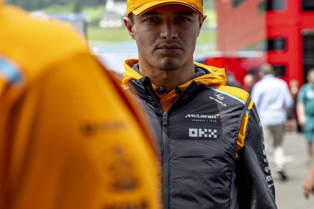 Spielberg - 27-06-2024, Red Bull Ring, Lando Norris at the Formula 1 Austrian Grand Prix 2024 Thursday Formula 1 Austria Grand Prix 2024 Thursday  x25613080x Copyright: