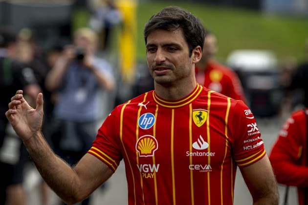 Spielberg - 27-06-2024, Red Bull Ring, Carlos Sainz at the Formula 1 Austrian Grand Prix 2024 Thursday Formula 1 Austria Grand Prix 2024 Thursday  x25613108x Copyright: