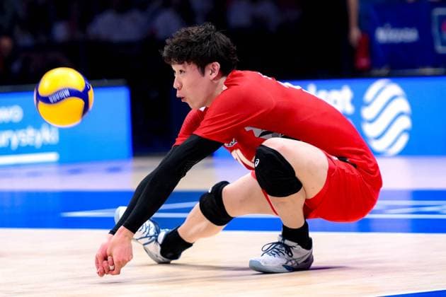 LODZ 27.06.2024 MECZ SIATKARSKA LIGA NARODOW 2024 PILKA SIATKOWA --- FIVB VOLLEYBALL NATIONS LEAGUE MATCH: JAPONIA - KANADA --- JAPAN - CANADA N Z YUKI ISHIKAWA FOT. PAWEL PIOTROWSKI 400mm.pl NEWSPIX.PL --- Newspix.pl  20240627PAP028