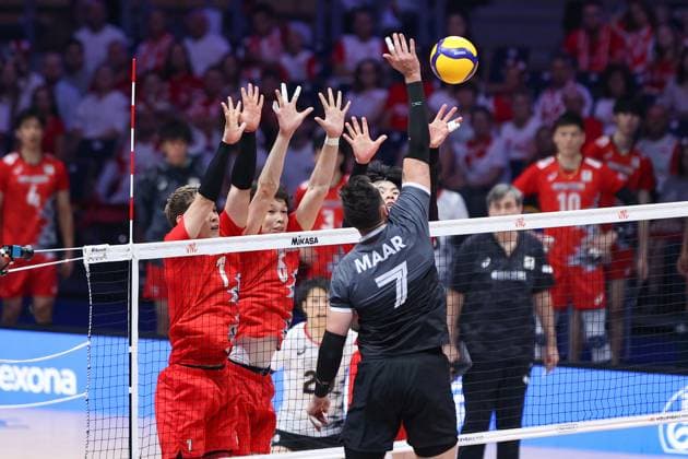 Volleyball, Nations League, Japan - Canada