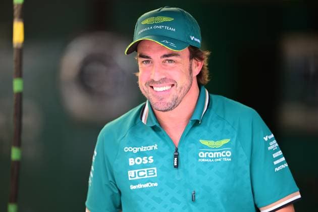 F1 Grand Prix of Austria - Previews Fernando Alonso of Aston Martin Cognizant F1 Team is sitting in his car during a seat test before the Austrian GP, the 11th round of the Formula 1 World Championship, WM, Weltmeisterschaft 2024, in Red Bull Ring, Spielberg Bei Knittenfeld, Styria, Austria, on June 27, 2024. Spielberg Bei Knittenfeld Stirya Austria  Copyright: xAndreaxDiodatox originalFilename:diodato-notitle240627_nppQU.jpg