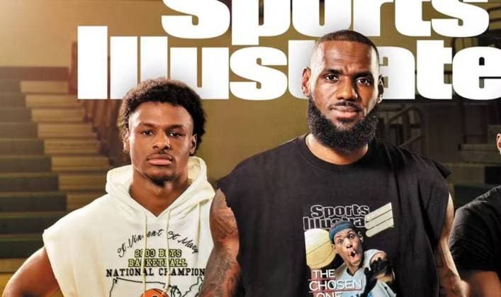 June 27, 2024: Bronny James podroÂ­a ser elegido por los Lakers en la segunda ronda del Draft de la NBA, Basketball Herren, USA En caso contrario, negociaroÂ­a como jugador no drafteado. USA - ZUMAla2_ 20240627_zaa_la2_002 Copyright: xSportsxIllustratedx