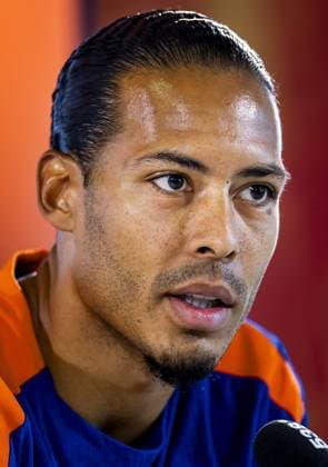 WOLFSBURG - Virgil van Dijk during a media moment of the Dutch national team, Nationalteam in the Volkswagen Arena on June 28, 2024 in Wolfsburg, Germany. The Dutch national team is preparing for the eighth finals at the European Football Championship in Germany against Romania. ANP KOEN VAN WEEL UEFA EURO, EM, Europameisterschaft,Fussball 2024 Germany 2024 xVIxANPxSportx xxANPxIVx 502248016 originalFilename: 502248016.jpg