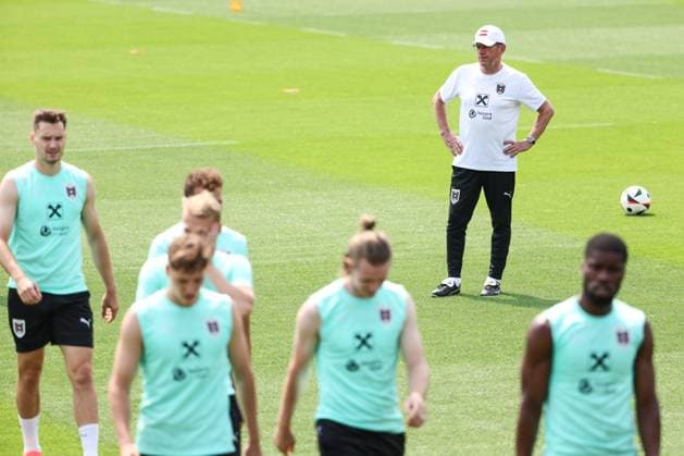 EURO 2024, Austrian national team, Training