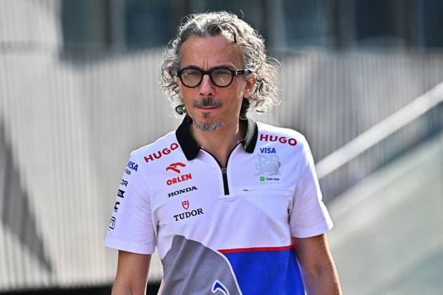 28 06 2024, xrarjax, Motorsport FIA Formula 1, Grand Prix of Austria 2024 emspor, v l Laurent Mekies Motorsport Engineer and Team Principal of Visa Cash App RB Racing Bulls FIA REGULATIONS PROHIBIT ANY USE OF PHOTOGRAPHS as IMAGE SEQUENCES and or QUASI VIDEO Spielberg