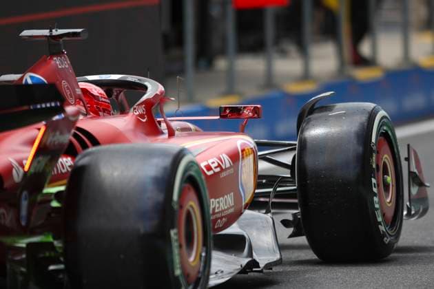 16 LECLERC Charles (mco), Scuderia Ferrari SF-24, action during the Formula 1 Qatar Airways Austrian Grand Prix 2024, 11th round of the 2024 Formula One World Championship, WM, Weltmeisterschaft from June 28 to 30, 2024 on the Red Bull Ring, in Spielberg, Austria - F1 - AUSTRIAN GRAND PRIX 2024 DPPI Panoramic  XB3_0623