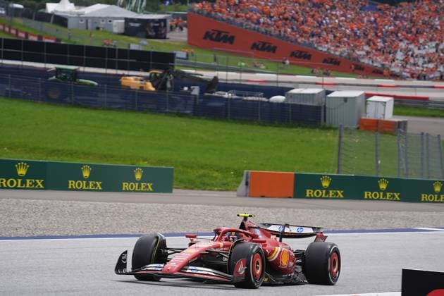 28 06 2024, Red Bull Ring, Spielberg, Formula 1 Grand Prix of Austria 2024 , in the picture Carlos Sainz Jr ESP , Scuderia Ferrari HP Defodi 506 20240628 hbr 0583 Defodi-506