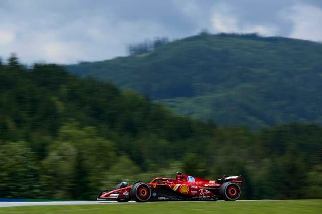 F1 Grand Prix of Austria - Practice Carlos Sainz of Spain driving the (55) Scuderia Ferrari SF-24 on track during practice ahead the F1 Grand Prix of Austria at Red Bull Ring on June 28, 2024, in Spielberg, Austria. Spielberg Red Bull Ring Spielberg Austria RL_GPF1AT24_00353 Copyright: xRicardoxLarreinax