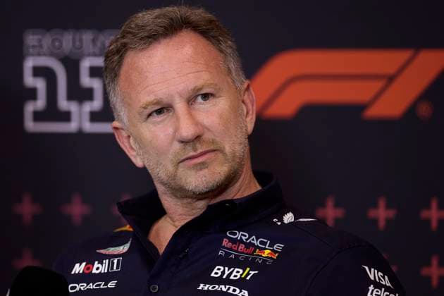 F1 Grand Prix of Austria - Practice Christian Horner of Great Britain, Team Principal of Oracle Red Bull Racing attends the press conference, PK, Pressekonferenz during practice ahead the F1 Grand Prix of Austria at Red Bull Ring on June 28, 2024, in Spielberg, Austria. Spielberg Red Bull Ring Spielberg Austria RL_GPF1AT24_00416 Copyright: xRicardoxLarreinax