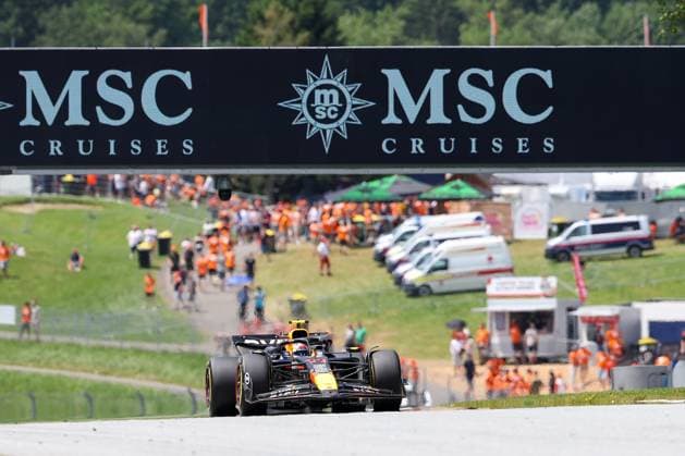 Sergio Perez Red Bull , 1 Free Practice, Grand Prix of Austria, Motorsport, Men, Formula 1, 28 06 2024 Spielberg Styria Austria Copyright: xkolbert-press ChristianxKolbertx