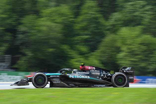 Formula 1 Championship - Formula 1 Qatar Airways Austrian Grand Prix 2024 - Practice 1 44 Lewis Hamilton (GBR) MERCEDES-AMG PETRONAS F1 TEAM during the FP1 of the F1 QATAR AIRWAYS AUSTRIAN GRAND PRIX 2024 from 28 to 30 of june @FOTO RACINGPICTURE during Formula 1 Qatar Airways Austrian Grand Prix 2024 - Practice 1, Formula 1 Championship in Austria, Austria, June 28 2024 Austria Austria  Copyright: xIPAxSport ABACAx