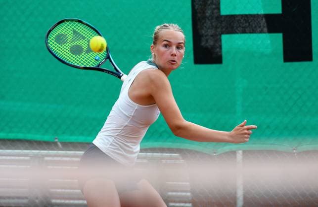 28 06 2024, xpsx, Tennis ITF Tournament, v l Philippa Faerber GER Bruchköbel Hessen Germany DEU