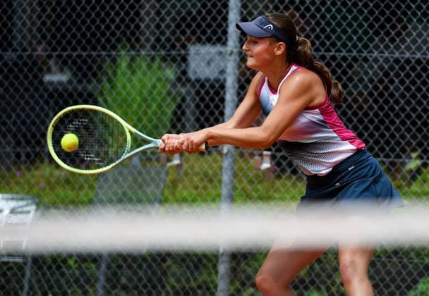 28 06 2024, xpsx, Tennis ITF Tournament, v l Hanna Resch GER Bruchköbel Hessen Germany DEU