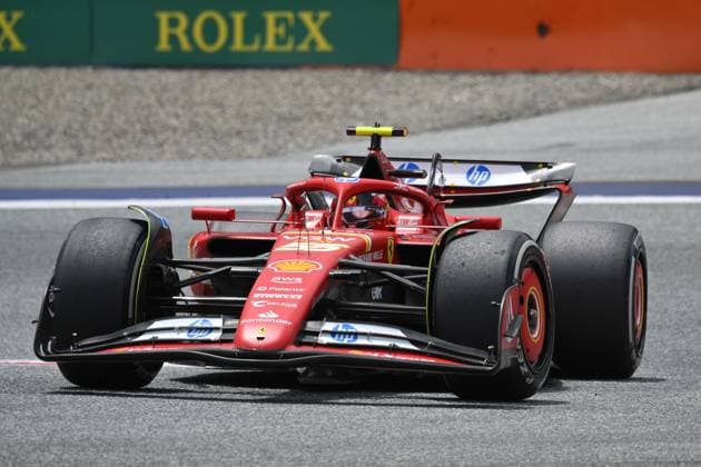 Austria: 55 Carlos Sainz (SPA) SCUDERIA FERRARI during FP1 of the F1 QATAR AIRWAYS AUSTRIAN GRAND PRIX 2024 from 28 to 30 of june @FOTO RACINGPICTURE during Formula 1 Qatar Airways Austrian Grand Prix 2024 - Practice 1, Formula 1 Championship in Austria, Austria, June 28 2024 Formula 1 Championship - Formula 1 Qatar Airways Austrian Grand Prix 2024 - Practice 1  - ZUMAp169 20240628_zsa_p169_241 Copyright: xGiancarloxCattagni IPAxSportx