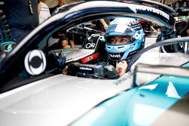 63 George Russell GBR, Mercedes AMG Petronas F1 Team , F1 Grand Prix of Austria at Red Bull Ring on June 28, 2024 in Spielberg, Austria Photo by HOCH ZWEI Spielberg Austria