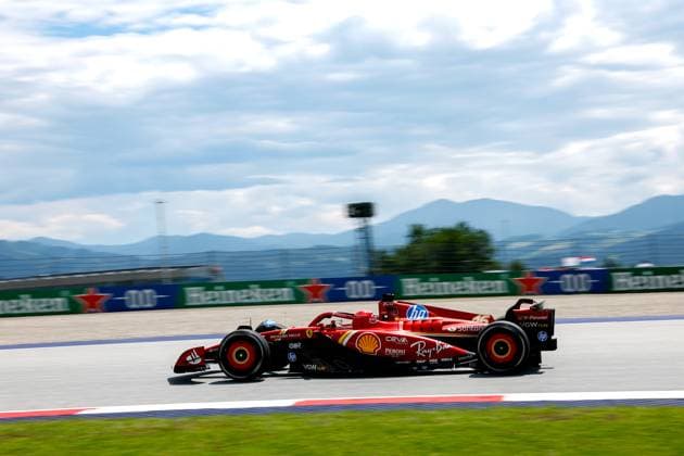 16 Charles Leclerc MCO, Scuderia Ferrari HP , F1 Grand Prix of Austria at Red Bull Ring on June 28, 2024 in Spielberg, Austria Photo by HOCH ZWEI Spielberg Austria