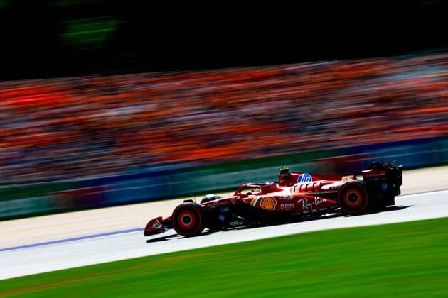 55 Carlos Sainz ESP, Scuderia Ferrari HP , F1 Grand Prix of Austria at Red Bull Ring on June 28, 2024 in Spielberg, Austria Photo by HOCH ZWEI Spielberg Austria