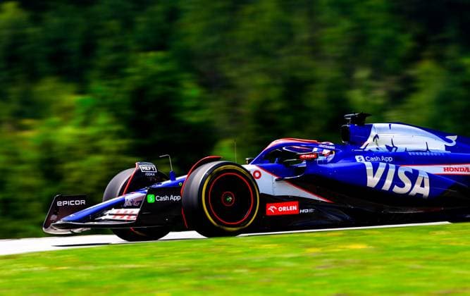 3 Daniel Ricciardo AUS, Visa Cash App RB Formula One Team , F1 Grand Prix of Austria at Red Bull Ring on June 28, 2024 in Spielberg, Austria Photo by HOCH ZWEI Spielberg Austria