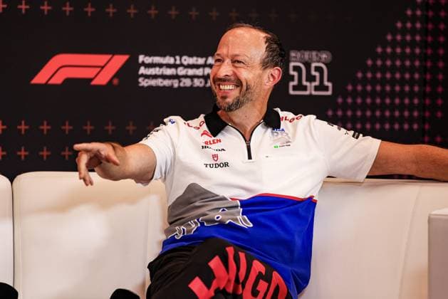 BAYER Peter, CEO of Visa Cash App RB F1 Team, portrait press conference, PK, Pressekonferenz during the Formula 1 Qatar Airways Austrian Grand Prix 2024, 11th round of the 2024 Formula One World Championship, WM, Weltmeisterschaft from June 28 to 30, 2024 on the Red Bull Ring, in Spielberg, Austria - F1 - AUSTRIAN GRAND PRIX 2024 DPPI Panoramic 240628_R11_AUSTRIA_DP_XB5_7089_1