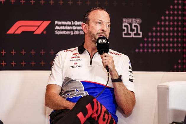BAYER Peter, CEO of Visa Cash App RB F1 Team, portrait press conference, PK, Pressekonferenz during the Formula 1 Qatar Airways Austrian Grand Prix 2024, 11th round of the 2024 Formula One World Championship, WM, Weltmeisterschaft from June 28 to 30, 2024 on the Red Bull Ring, in Spielberg, Austria - F1 - AUSTRIAN GRAND PRIX 2024 DPPI Panoramic 240628_R11_AUSTRIA_DP_XB5_7301_1