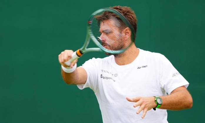 Stan Wawrinka practices Wimbledon Tennis Championships, Practice and Previews, The All England Lawn Tennis and Croquet Club, London, UK - 28 Jun 2024  Copyright: xJavierxGarcia Shutterstockx 14560178bn