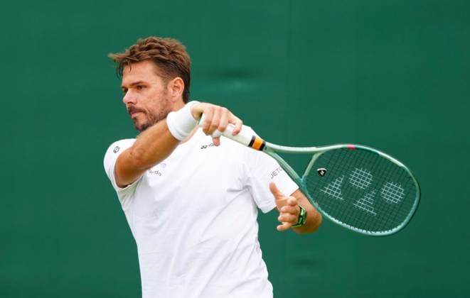 Stan Wawrinka practices Wimbledon Tennis Championships, Practice and Previews, The All England Lawn Tennis and Croquet Club, London, UK - 28 Jun 2024  Copyright: xJavierxGarcia Shutterstockx 14560178bf