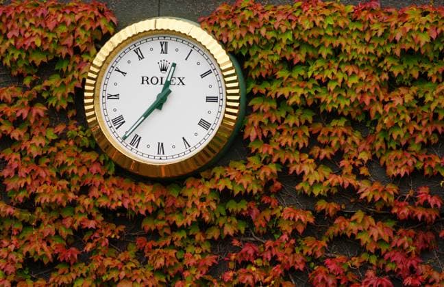The Rolex clock Wimbledon Tennis Championships, Practice and Previews, The All England Lawn Tennis and Croquet Club, London, UK - 28 Jun 2024  Copyright: xJavierxGarcia Shutterstockx 14560178dr