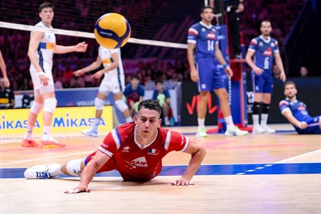 LODZ 28.06.2024 MECZ SIATKARSKA LIGA NARODOW 2024 PILKA SIATKOWA --- FIVB VOLLEYBALL NATIONS LEAGUE MATCH: WLOCHY - FRANCJA --- ITALY - FRANCE N Z JENIA GREBENNIKOV FOT. PAWEL PIOTROWSKI 400mm.pl NEWSPIX.PL --- Newspix.pl POLAND OUT!  20240628PAP021