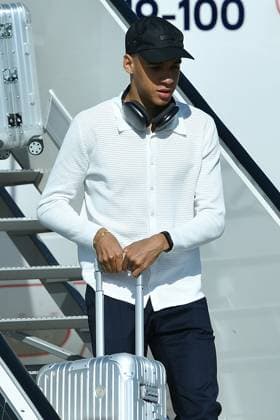 Dortmund Airport welcomes the German national team The German national team arriving at Dortmund Airport Jamal Musiala Germany xRx