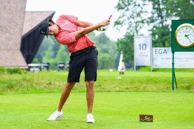 European Amateur Championship Third Round 28 06 24, Farum, Denmark GLAWE, Wolfgang European Amateur Championship Third Round 28 06 24 Farum, Denmark 28 June, 2024 Farum Denmark Copyright: xMichaelxBarrettxBoesenx