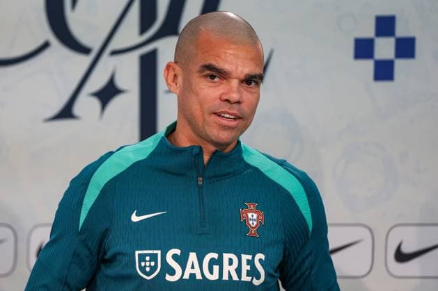 EM 2024 Portugal press conference with Pepe in Marienfeld 28 06 2024 Pepe 3, Portugal at the press conference MH